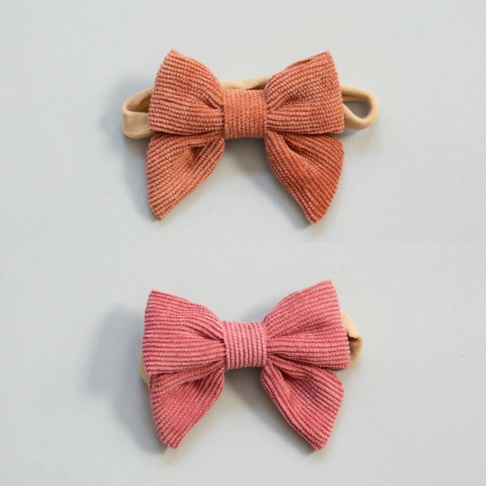 Fall Corduroy Headband set of 2